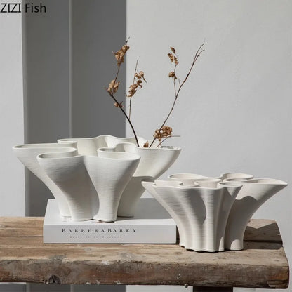 Sculptural Ceramic Coral Vase