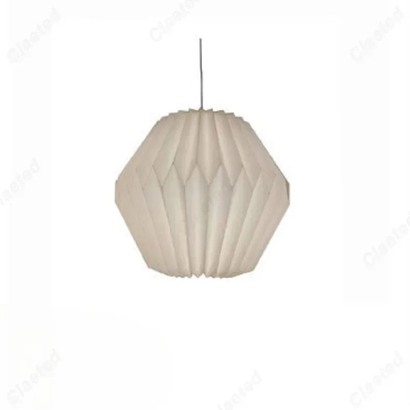 Folded Paper Pendant Light