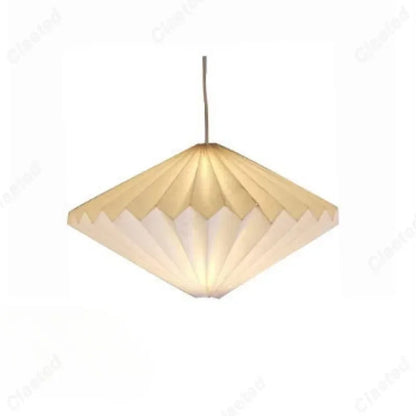 Folded Paper Pendant Light