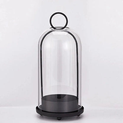 Glass Dome Candle Lantern